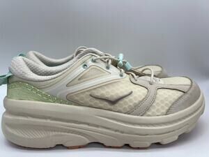 Hoka One One Bondi B3LS Oat Milk 1155351-OKT Men's Size 10